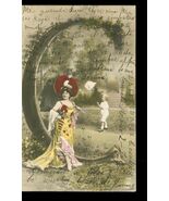 Vintage Postcard Postal History Mexico to USA UDB 1907 Sweetheart Hand C... - €11,12 EUR