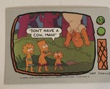 The Simpson’s Trading Card 1990 #33 Homer Bart Maggie &amp; Lisa Simpson - $1.97