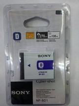 Original SONY NP-BD1 digital camera battery Cybershot NP BD1 FD1 T serie... - £11.65 GBP