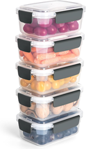 3 Cup Plastic Food Storage Containers with Lids Nestable Freezer Dishwas... - $393.36 MXN