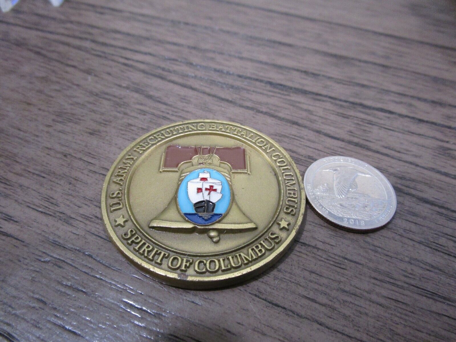 US Army Recruiting Battalion Columbus NCO Creed Challenge Coin #800M ...