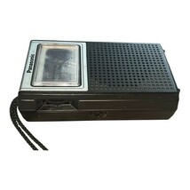 Vintage Panasonic AM Radio R-1019 w/ Case - Tested & Working - Taiwan image 10