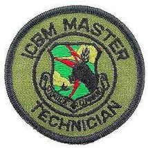 Air Force Strategic Air Command Sac Icbm Master Embroidered Patch - £23.48 GBP