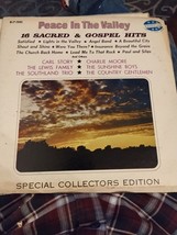 Peace In The VALLEY-16 Sacred &amp; Gospel HITS-LP-Special Collectors Edition Rare - £3.59 GBP