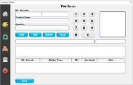 inventory tracker stock in &amp; stock out - $3.00