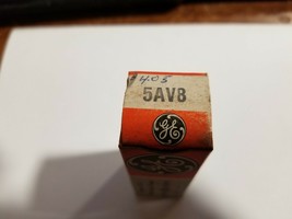 Vintage GE - General Electric - Vacuum Tube - New - Old Stock - 5AV8 - $3.95