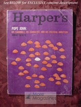 Harper&#39;s April 1959 Herbert Gold Robert Neville Pope + - £6.90 GBP