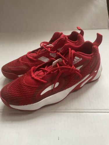 Primary image for Adidas SM Exhibit A Sneakers GW7925-Size 14 Red Mens NWT Basketball Shoes