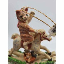 Cat on Rocking Horse Ornment - Department 56 - £17.64 GBP