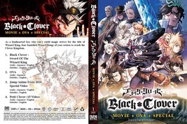 Anime Dvd~English Dubbed~Black Clover:Sword Of The Wizard King+Ova+Sp+Free Gift - £12.69 GBP