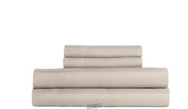 Everyday Soft Microfiber Sheet Set Twin Beige - $18.99