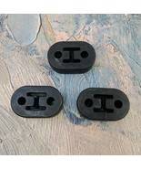 3x 35460 Black 3 x 1.8 in 2 Hole Rubber Universal Muffler Exhaust Hanger... - $25.17