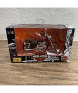 NEW Maisto Series 2 Harley Davidson Red Diecast Motorcycle 1:18 KG JD - €12,98 EUR