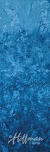 Cotton Bali Batiks Ombre Flax Blue Mottled Hand-Dyed Fabric by Yard D172.36 - £11.84 GBP