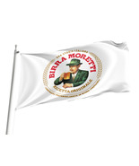 Flag of Birra Moretti,Unique Design Print , Size -3x5 Ft / 90x150 cm, Ma... - $40.41 CAD