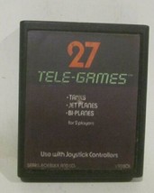 Tele-Games 27 Atari 2600 Game Tanks Jet Planes Bi-Planes Sears Roebuck - £7.43 GBP