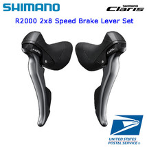 Shimano Claris ST-R2000 2x8 Speed Brake Levers Left + Right Set  - $49.99+