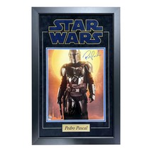 Pedro Pascal Autographed &quot;The Mandalorian&quot; 11x14 Photo Framed Topps COA ... - £1,764.33 GBP