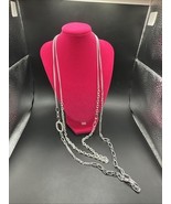 Studio 1886 Mixed Links Layered Dual Strand Long Necklace – Free Shipping - $30.00