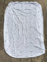 Vintage JC Penney Queen Fitted Sheet Floral Queen Upcycle Crafting Sew - $465.99 MXN
