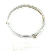 2x Mercedes-Benz For R107 C107 W107 5.75 In Chrome Headlight Trim Rings Used OEM - £35.28 GBP