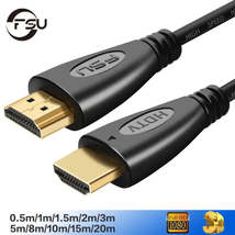 High-Quality HDMI-Compatible Cable - Gold Plated 1.4 4K 1080P 3D Cable f... - £6.61 GBP+