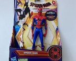 Spider Man Across The Spider Verse Into Action Figure 6&quot; Toy Hasbro - £10.54 GBP