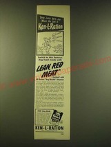 1949 Ken-L-Ration Dog Food Ad - Dogs jump with joy when the call is Ken-L-Ration - £14.55 GBP