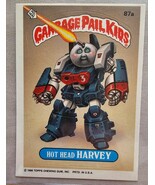 Garbage Pail Kids 1986 Series 3 - 87a Hot Head Harvey - Die-Cut Error - $51.15 CAD