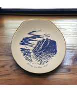 Figgjo Flint Norway Hilsen Fra Nord-Norge Handpainted Souvenir Plate Nor... - $44.14 CAD