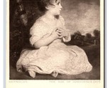 The Age of Innocence Painting by Sir Joshua Reynolds UNP DB Postcard W22 - £2.33 GBP