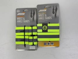 Avia Reflective Wrist And Ankle Bands Lot Of 2 Sports Sporting Goods - £8.27 GBP