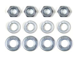 1969-1972 Corvette Attaching Kit Male Hood Lock Assembly 12 Pieces - £12.41 GBP