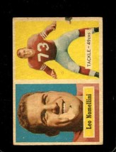1957 TOPPS #6 LEO NOMELLINI GOOD 49ERS HOF *X79041 - $2.70