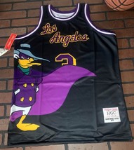 Darkwing Canard / Los Angeles Headgear Classics Basketball Jersey ~ Jama... - £49.76 GBP+