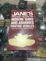 Jane&#39;s Pocket Book of Modern Tanks Armored Fighting Vehicles by Foss (1976) - £11.18 GBP