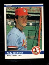 1984 Fleer #339 Andy Van Slyke Nm (Rc) Cardinals *X84360 - £2.67 GBP