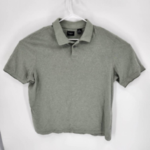 Haggar Mens Activewear Polo Shirt Green Argyle Short Sleeve Collared Buttons XXL - £7.80 GBP