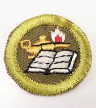 Vintage 1911-1960 Type ? Boy Scout BSA &quot; READING &quot; Merit Badge Patch - £9.13 GBP