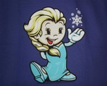 TeeFury Frozen YOUTH LARGE &quot;Vintage Snow Queen&quot; Classic Cartoon Tribute ... - £10.22 GBP