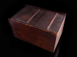 Antique Cartridge box  - Slide top - primitive box - antique wood crate - milita - £179.20 GBP