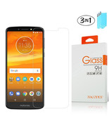 3-Pack For Motorola Moto E5 Play Tempered Glass Screen Protector - £13.63 GBP