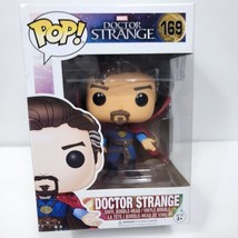 Funko Pop -Doctor Strange- Bobble Head Marvel #169  Back Of Box Not Very Dark - £20.24 GBP