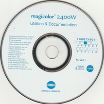 magicolor 2400W Utilities &amp; Documentation by Konica Minolta for M/W/U ~ 2004 - $9.90