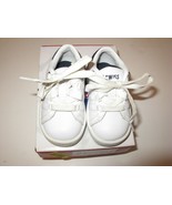 K-Swiss Lozan Infant Athletic Shoes size 3 leather White New in box - $13.98