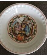 Country Kids ~ Pumpkin Pie Collector&#39;s Recipe Glass Plate ~ 10.75&quot; Dia - $558.10 MXN