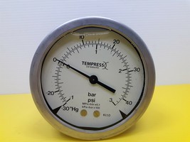 Tempress KI.1,0 M578730 0001 pressure gauge Tempress Denmark New - $323.43