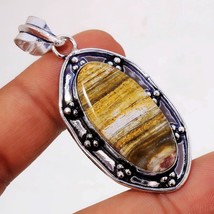 Ocean Jasper Gemstone Handmade Fashion Ethnic Pendant Jewelry 2.20&quot; SA 112 - £3.98 GBP