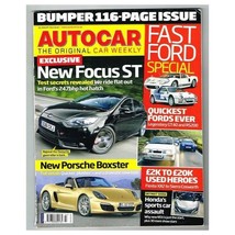 Autocar Magazine 18 January 2012 mbox1330 New Focus ST - Porsche Boxster - £3.72 GBP