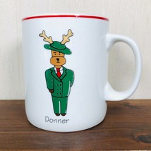 Donner Santa&#39;s Reindeer Mug LTD Commodities LTD inc. 12 ounce - £9.58 GBP